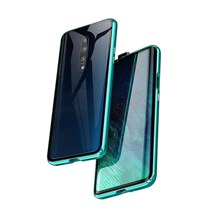 Luvikno | Samsung magnetisk herdet glass dobbelt-sidig telefondeksel