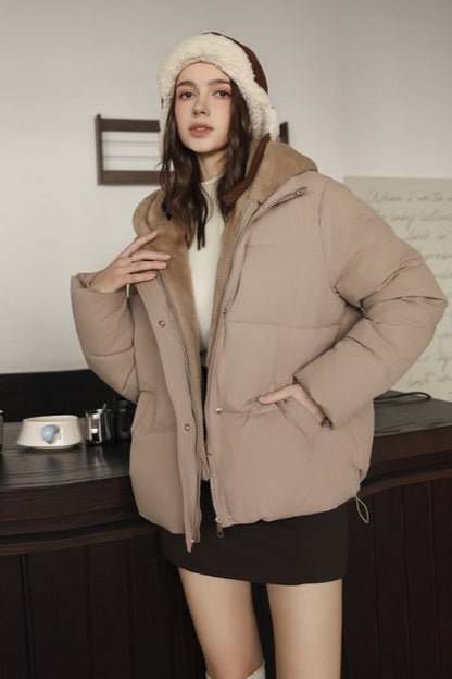 Luvik | Turkispaneeli lyhyt toppatakki