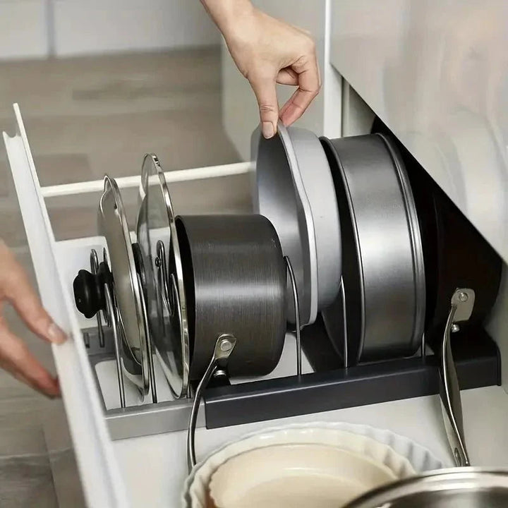KitchenClarity — Endelig sømløs perfekt organisering for dine favorittpanner og mer! | Luvikno