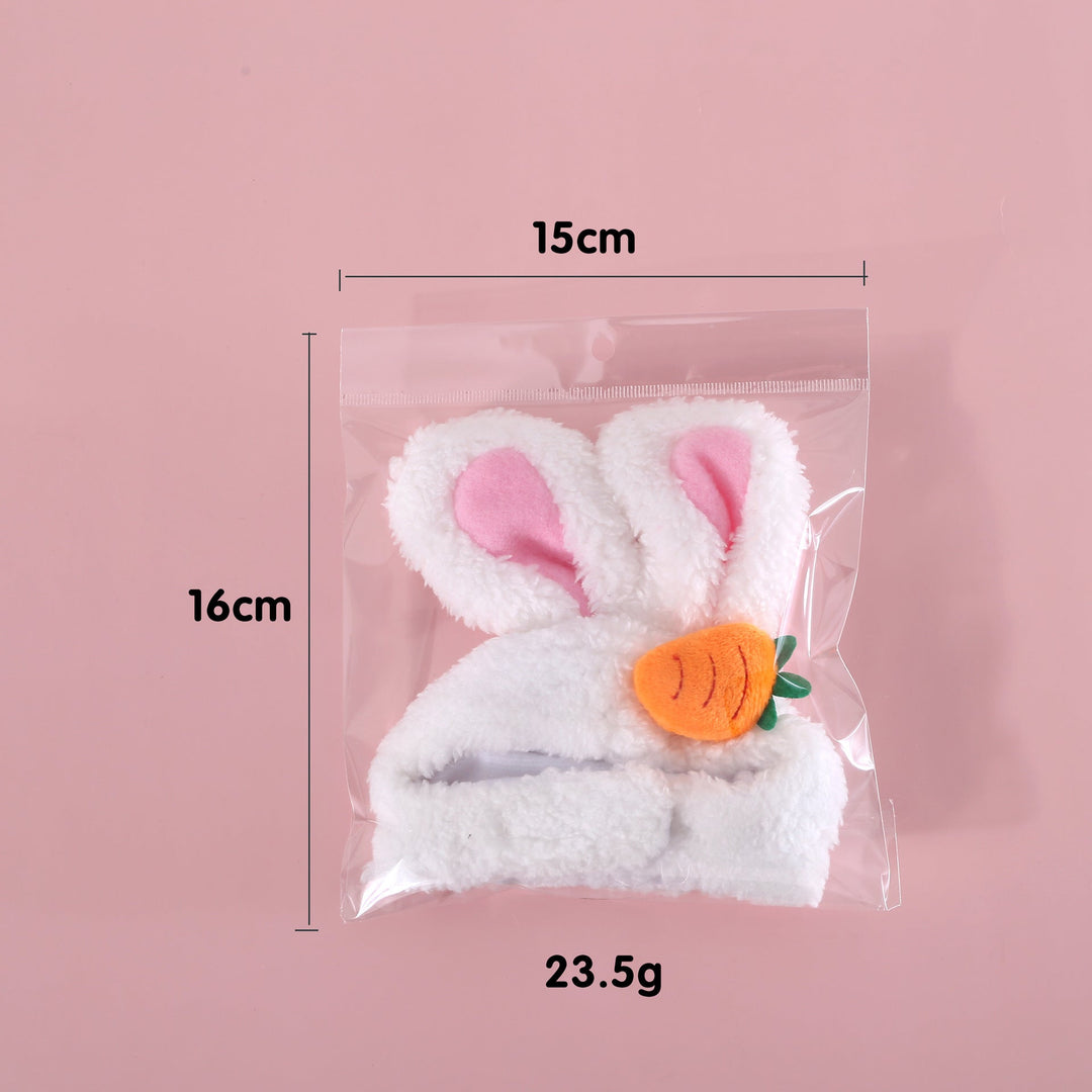 Plush Cartoon Pet Hat med katt, hund og kaninører | Luvikno