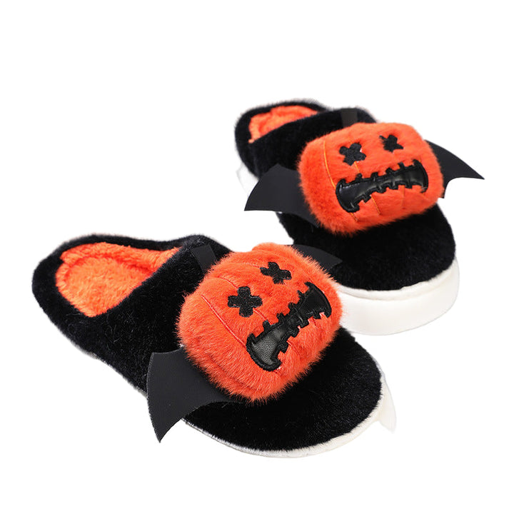 Halloween tøfler – Varme sklisikre tøfler med cartoon-design | Luvikno