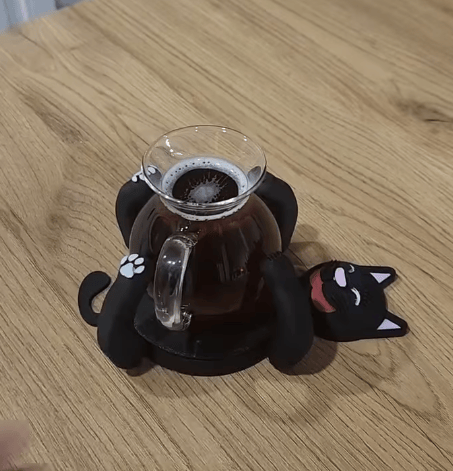 CozyPaw – Beskytt overflater med sjarmerende katteformede coasters Luvikno