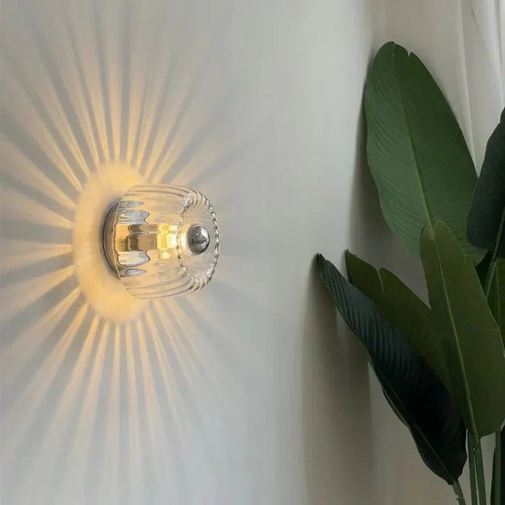 Skandinavisk Bauhaus Vegglampe Luvikno