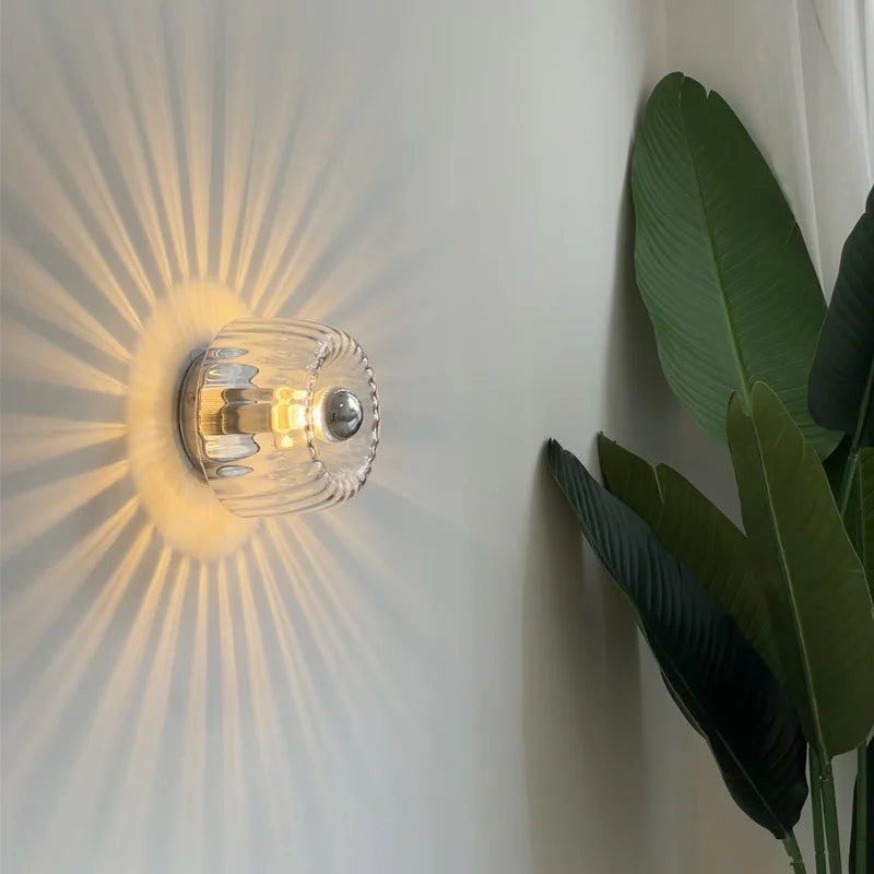 Luvikno | Skandinavisk Bauhaus Vegglampe - For Atmosfærisk Belysning
