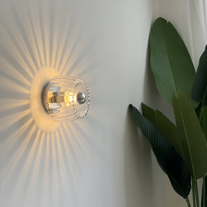 Luvikno | ScandiElegance Vegglampe – Moderne Glassbelysning med Bauhaus-sjarm