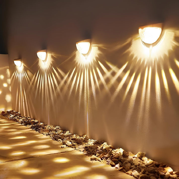 Solar Step Wall Light | Luvikno