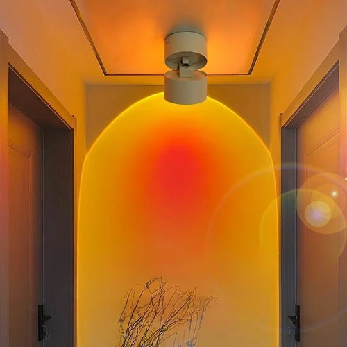 LED Sunset Atmosfære Vegg Spotlight | Luvikno