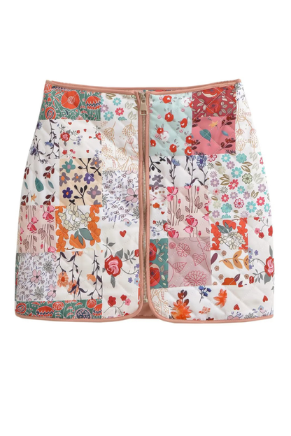 Luvik | Puuvillatakki + Liivi + Hame Set