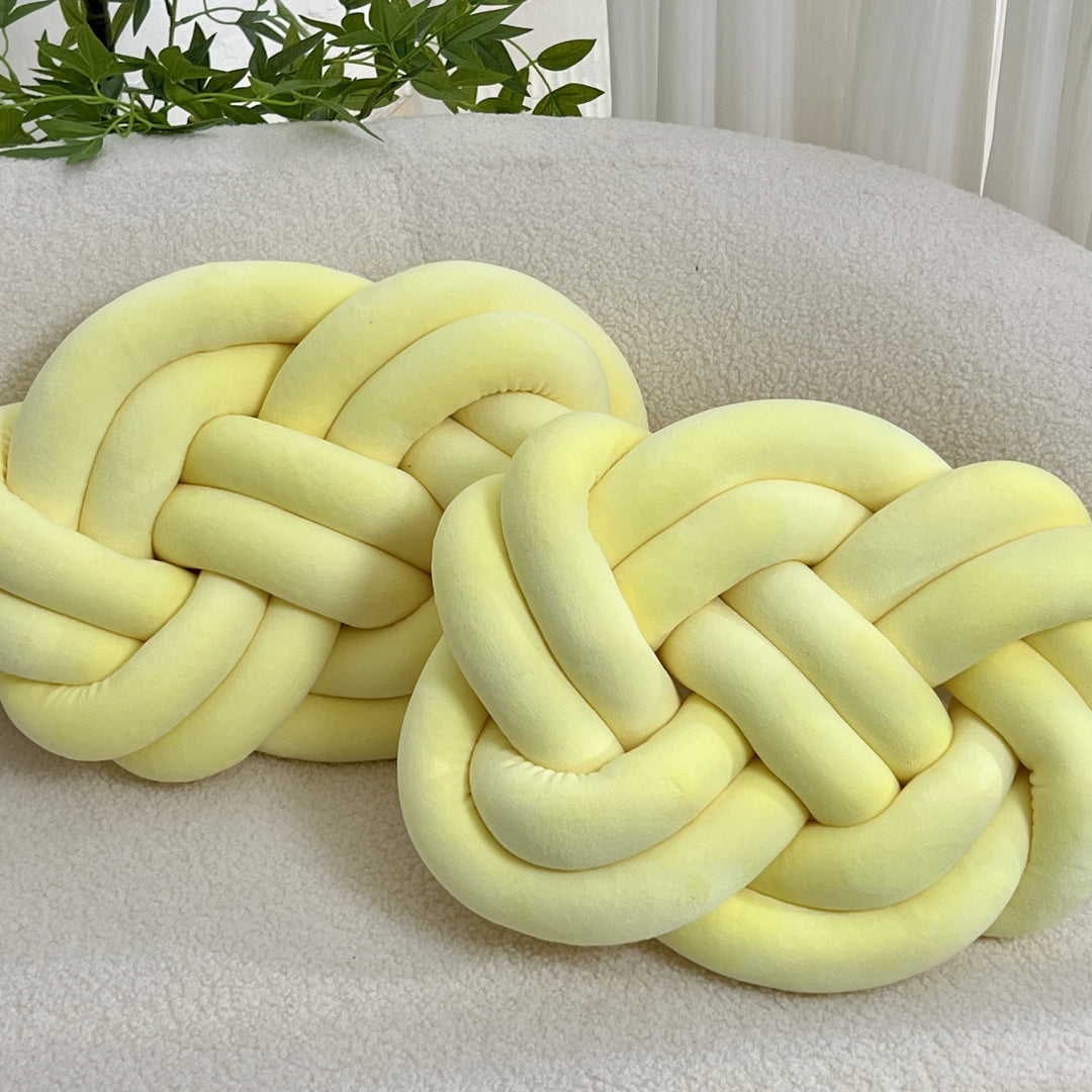 CozyPlush Set med 2 Plush Dekorative Puter – Myk Eleganse for Ditt Hjem Luvikno