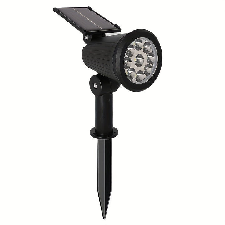 SolarLuxe Spotlight - Bærekraftig 9LED Hagebelysning | Luvikno