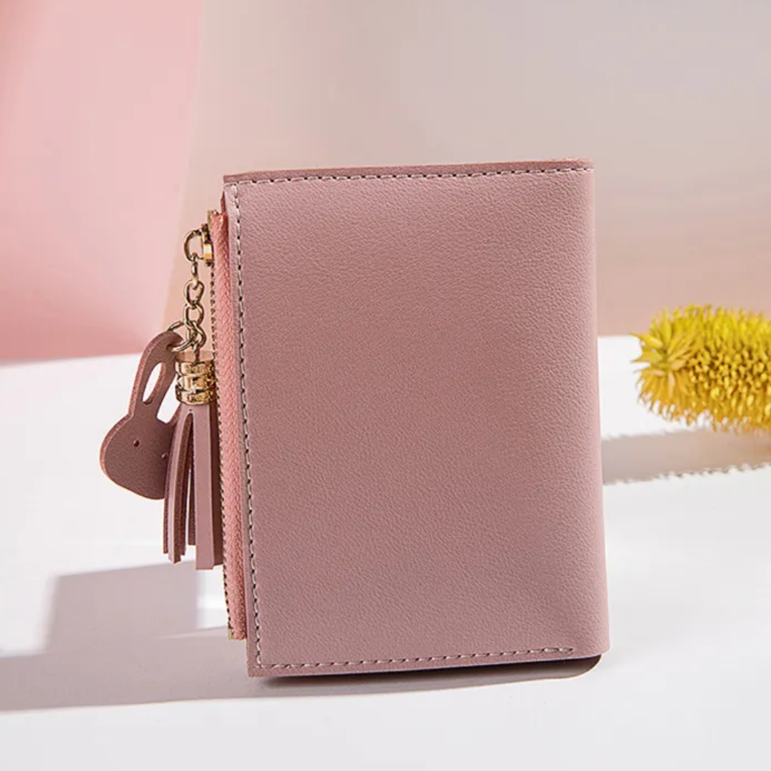 Mini lommebok med trendy dusk Luvikno
