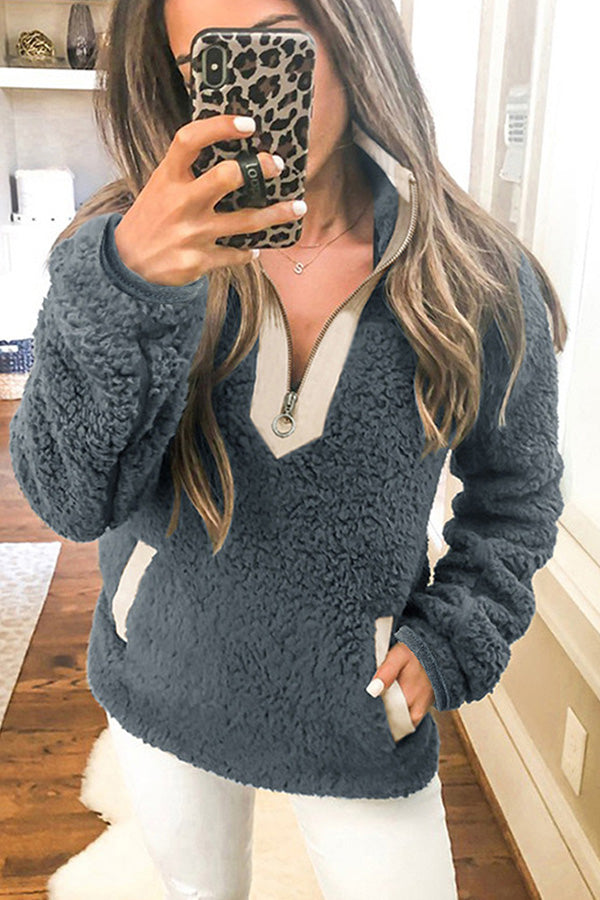 Luvik | Laukku korkea kaulus pitkähihaisin naisten päällijakku