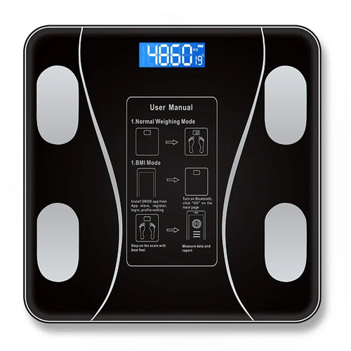 Luvikno | Skala Impedans Meter - Nøyaktig Fettprosent og BMI
