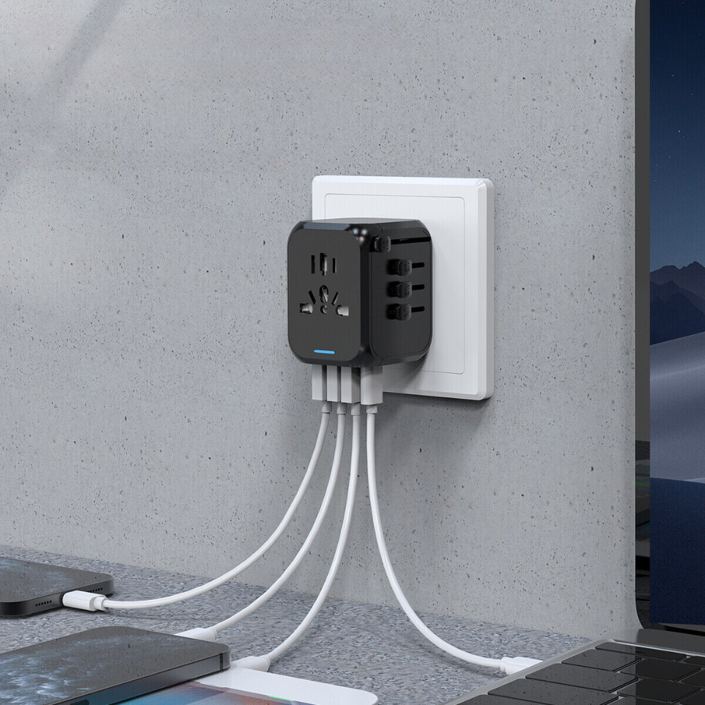 All-in-one Universal Travel Power Adapter Luvikno