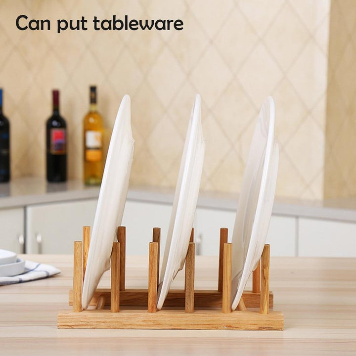 Bamboo Tallerkenstativ | Luvikno