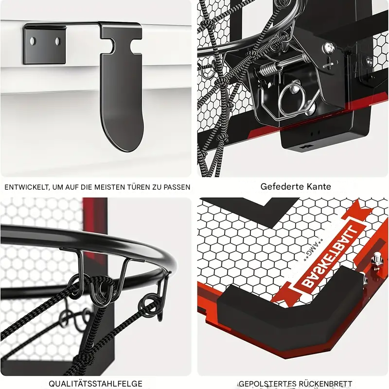 Luvikno | Mini Basketball Hoop med elektronisk poengtavle - BouncePro