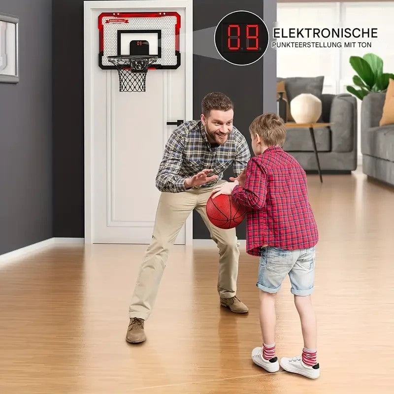 Luvikno | Mini Basketball Hoop med elektronisk poengtavle - BouncePro