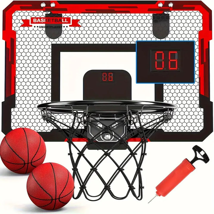 Luvikno | Mini Basketball Hoop med elektronisk poengtavle - BouncePro