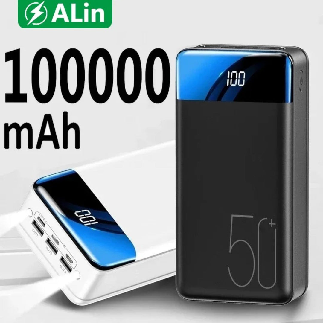 Luvikno | Batteri 30000mAh - Hurtiglading - VoltTitan