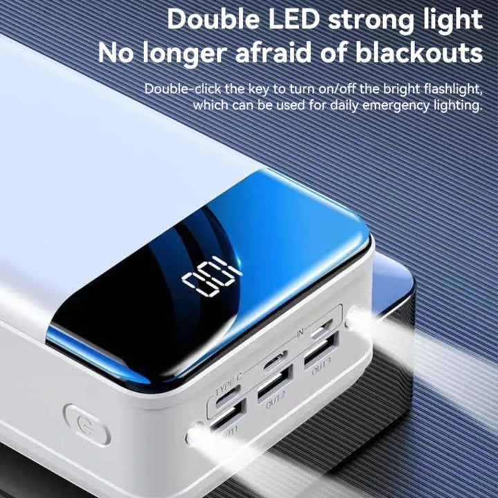 Luvikno | Batteri 30000mAh - Hurtiglading - VoltTitan