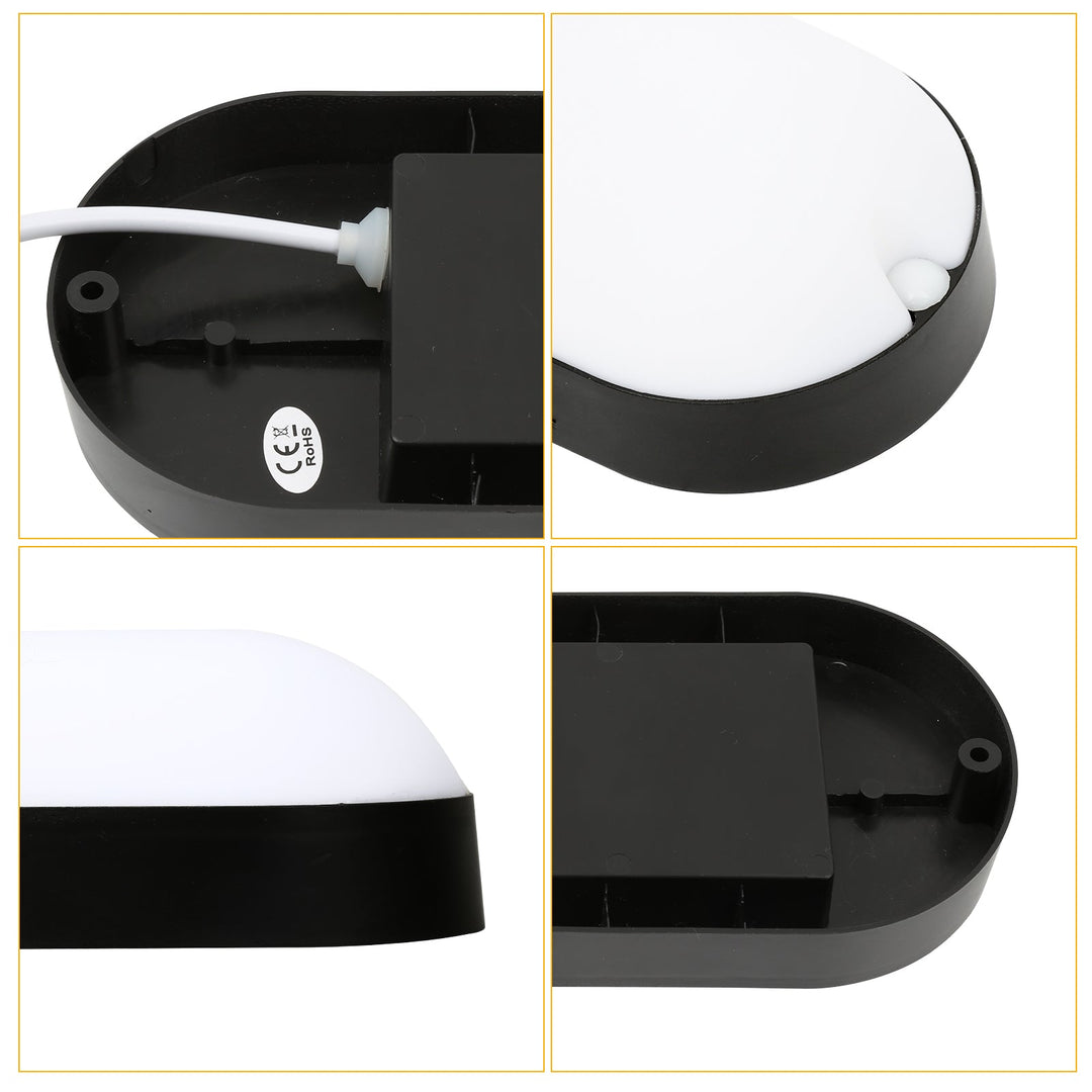 15W LED Fuktbestandig Lys IP54 2 Stykker | Luvikno