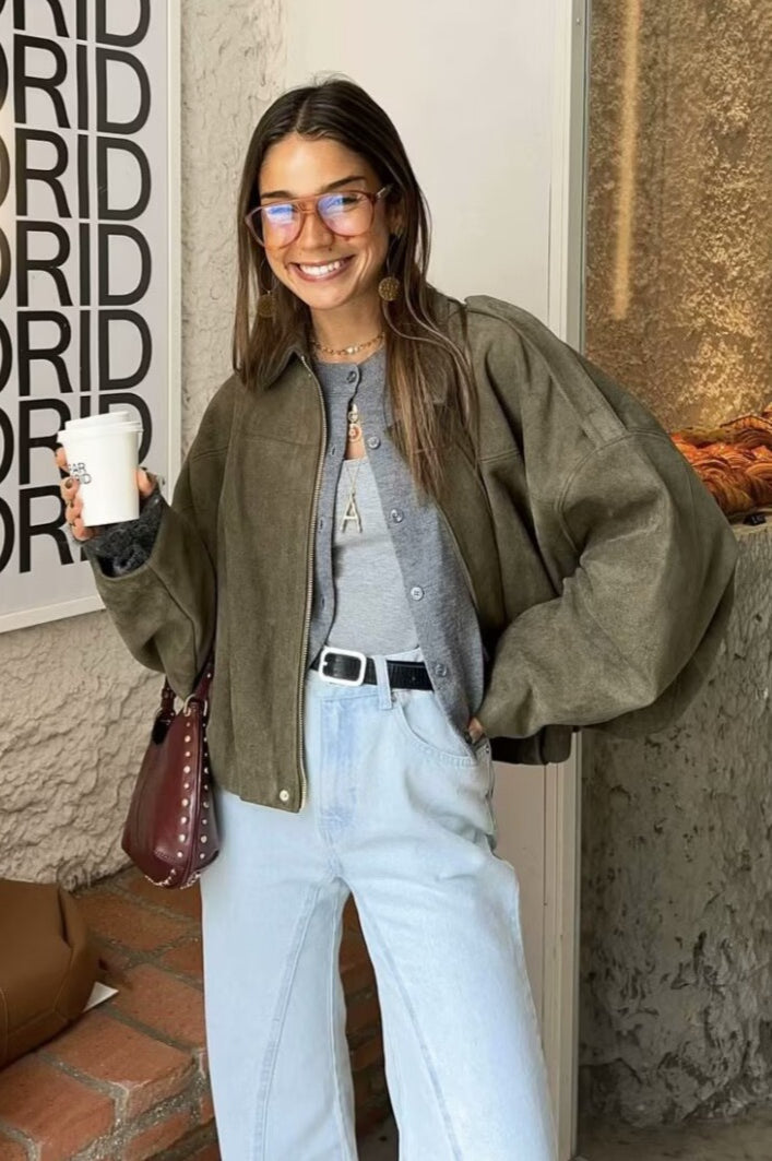 Luvik | Tekstuur Bomber-takki