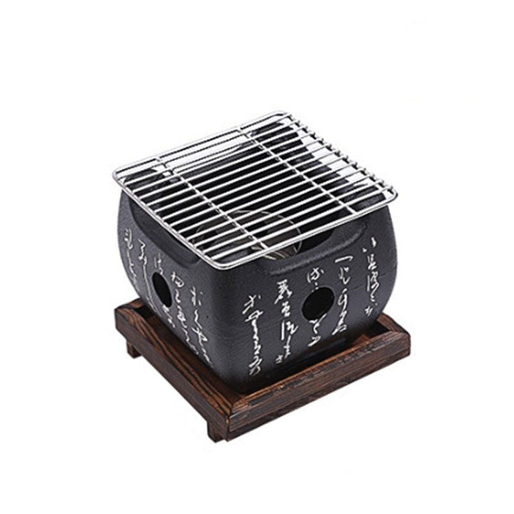 BBQ Grill Kullsyrebq Griller Innendørs Utendørs BBQ Grillpanne Komfyr | Luvikno