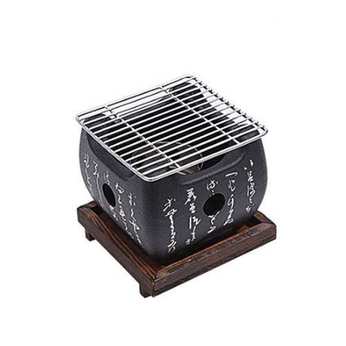 BBQ Grill Kullsyrebq Griller Innendørs Utendørs BBQ Grillpanne Komfyr | Luvikno