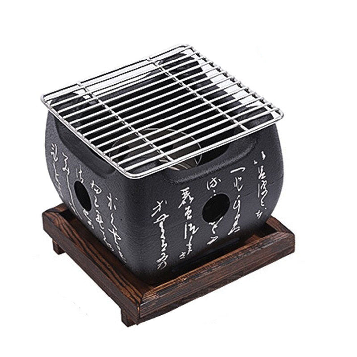 BBQ Grill Kullsyrebq Griller Innendørs Utendørs BBQ Grillpanne Komfyr | Luvikno
