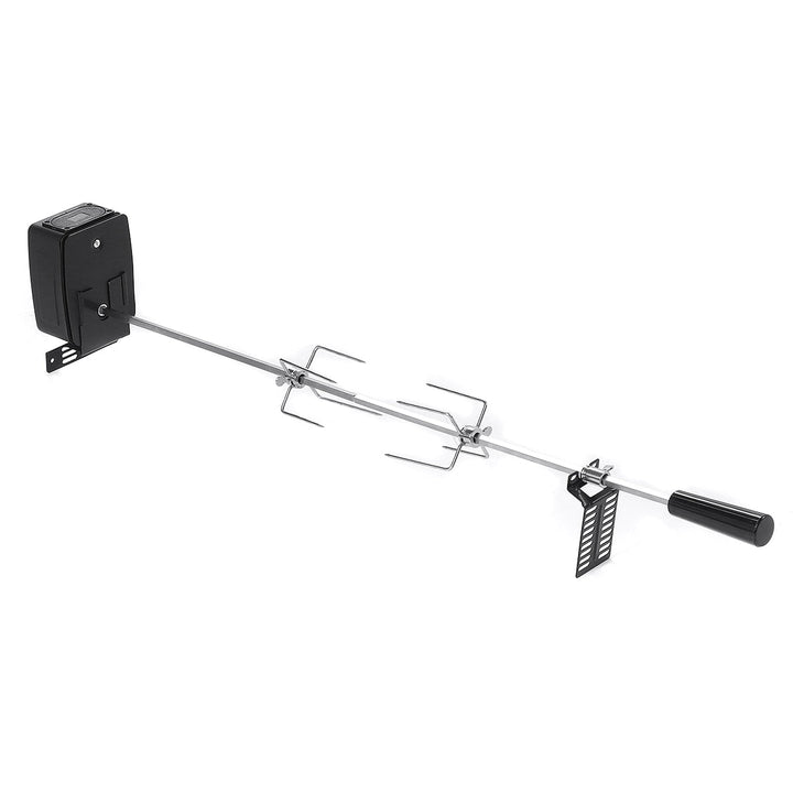 BBQ Grill Motor Kjøttgafler Sett Automatisk Spydstang Rotisser Kit | Luvikno
