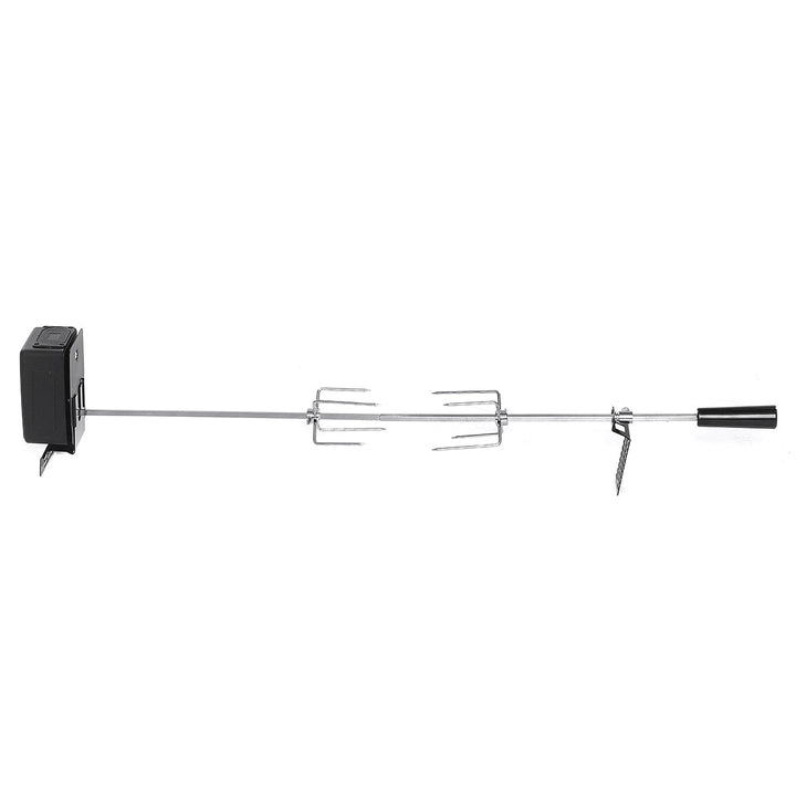 BBQ Grill Motor Kjøttgafler Sett Automatisk Spydstang Rotisser Kit | Luvikno
