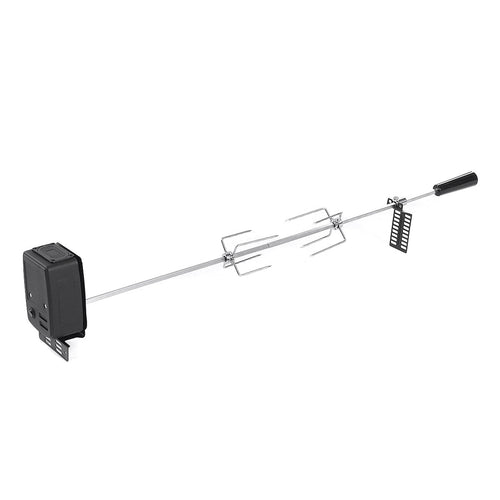BBQ Grill Motor Kjøttgafler Sett Automatisk Spydstang Rotisser Kit | Luvikno