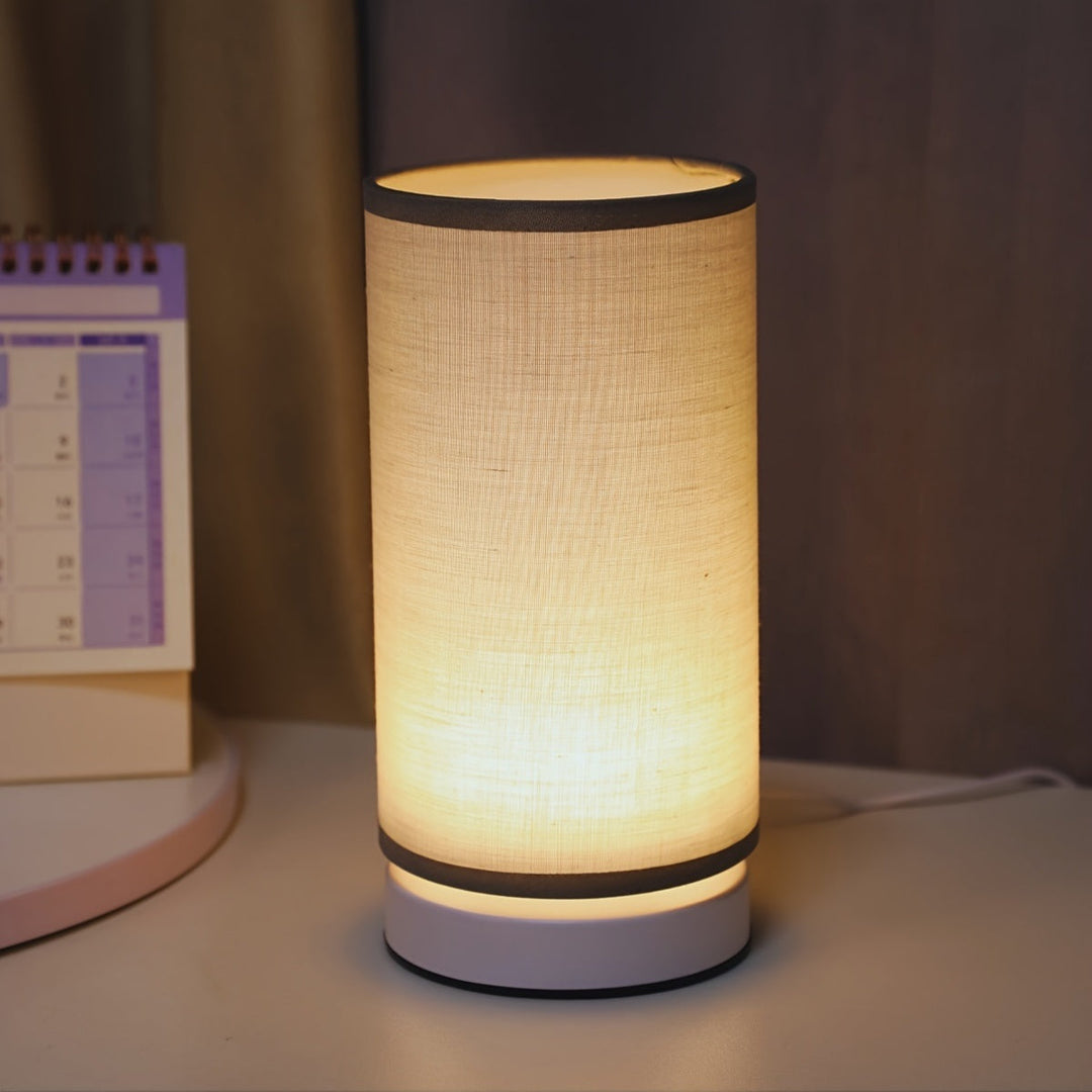 ModernLicht – Opplyst USB Bordlampe i Sylinder Luvikno