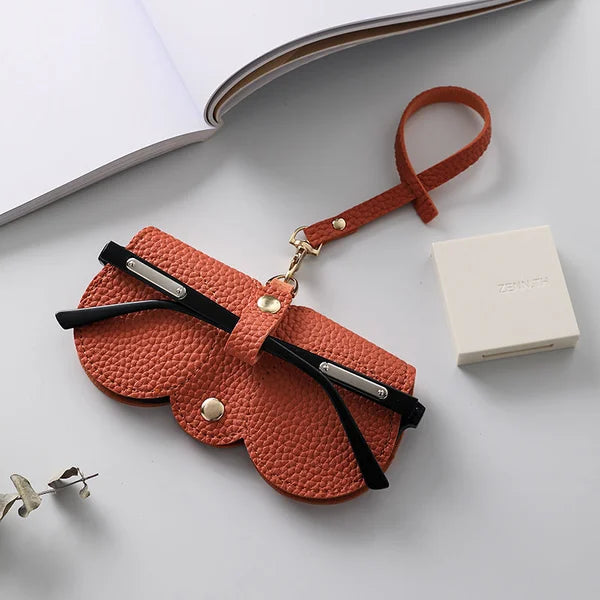 ShadeShield™ Myk Lær Solbrille Etui Luvikno