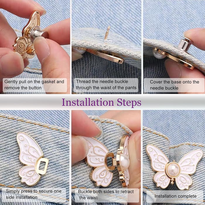 Luvikno | GripFly Clips — Endelig perfekt passform og stilfull støtte som aldri svikter deg! (4 deler)