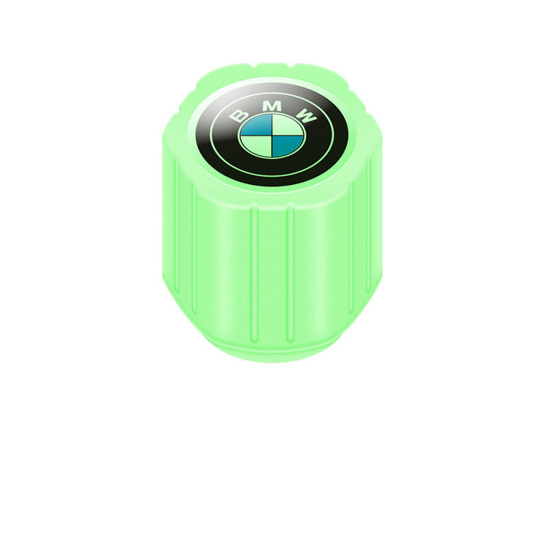 20-Pack Neon Green Glow Dekkventilkapsler – Ingen batteri nødvendig, Universal passform Luvikno