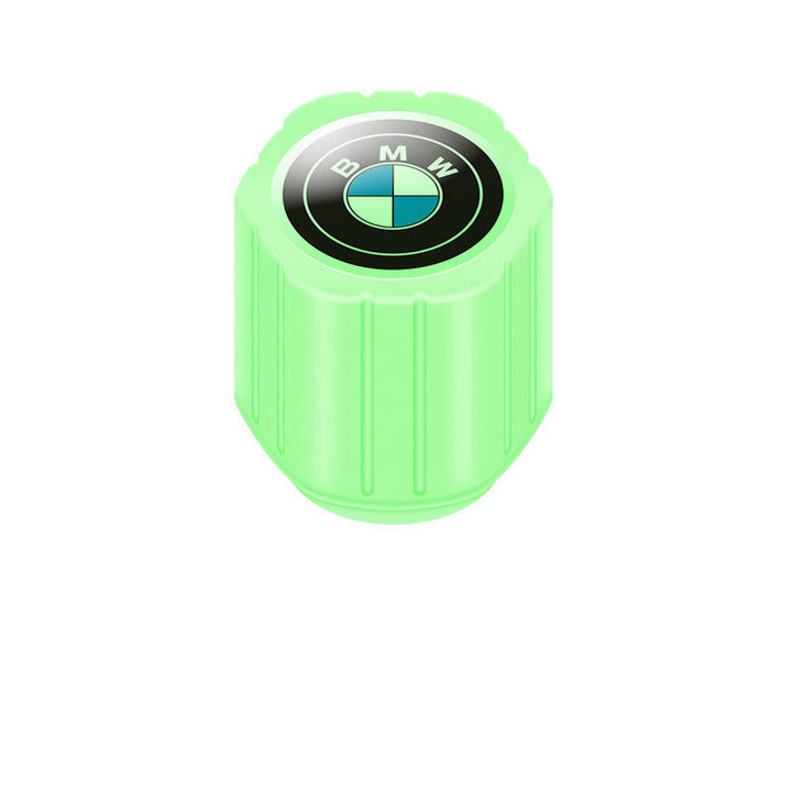 20-Pack Neon Green Glow Dekkventilkapsler – Ingen batteri nødvendig, Universal passform Luvikno