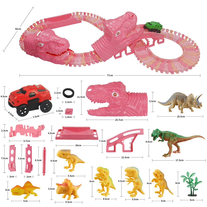 Luvikno | Dinosaur elektrisk tog