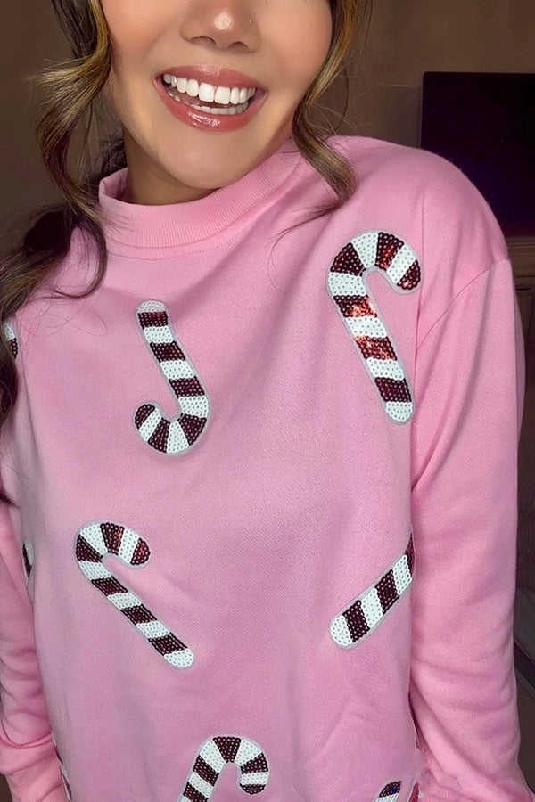 Luvik | Joulupaitapilkitty Rento Kiertopää Pitkähihaiset Huppari