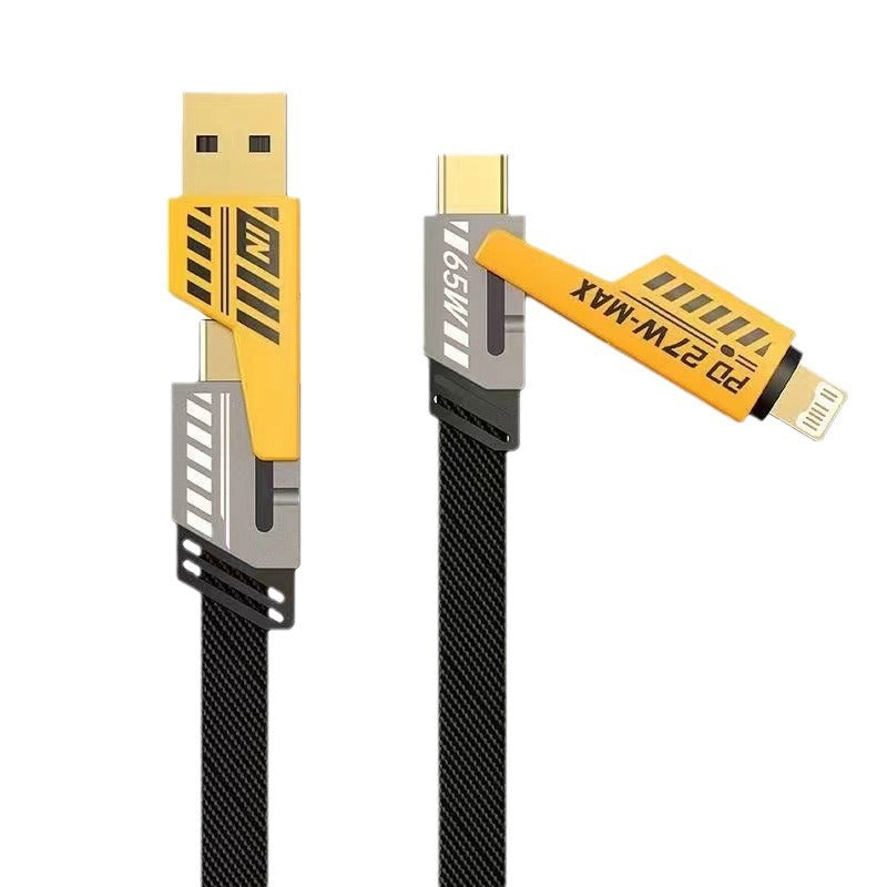 4 i 1 PD 65W Rasklade Kabel🔥Kjøp 2, få 1 gratis🔥 | Luvikno