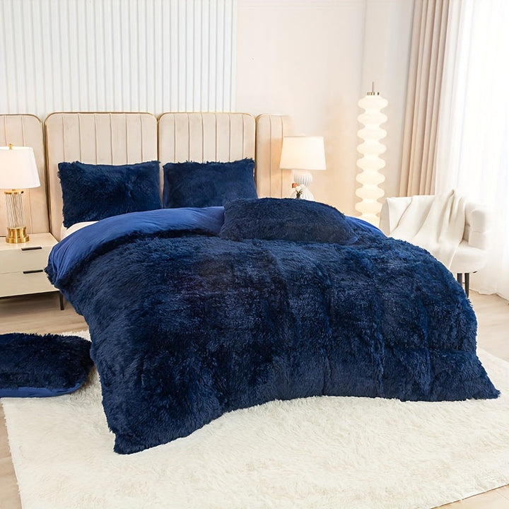 Luvikno | Ultra Soft Plush Duvet Cover Set with Zipper - Luksus & Komfort
