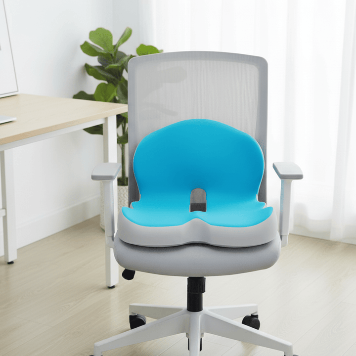 Luvikno | ErgoComfort Setepute – Ergonomisk Minne Skumpute for Ryggstøtte og Komfort