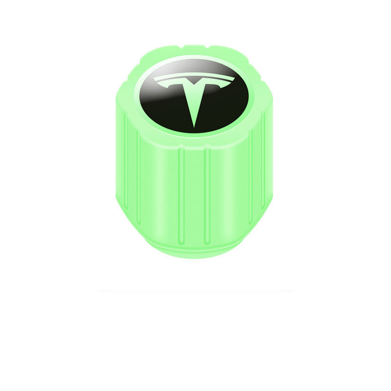 20-Pack Neon Green Glow Dekkventilkapsler – Ingen batteri nødvendig, Universal passform Luvikno