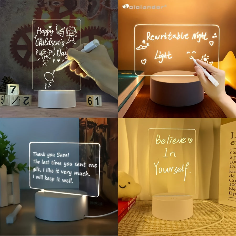 LumiBoard – Stilig LED-bordlampe med pennholder Luvikno