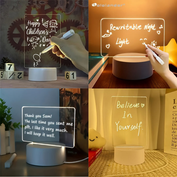 LumiBoard – Stilig LED-bordlampe med pennholder Luvikno