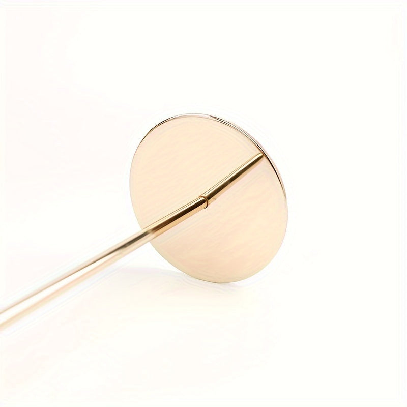ElegantGleam | 3-delt metall lysestaksett for bord Luvikno