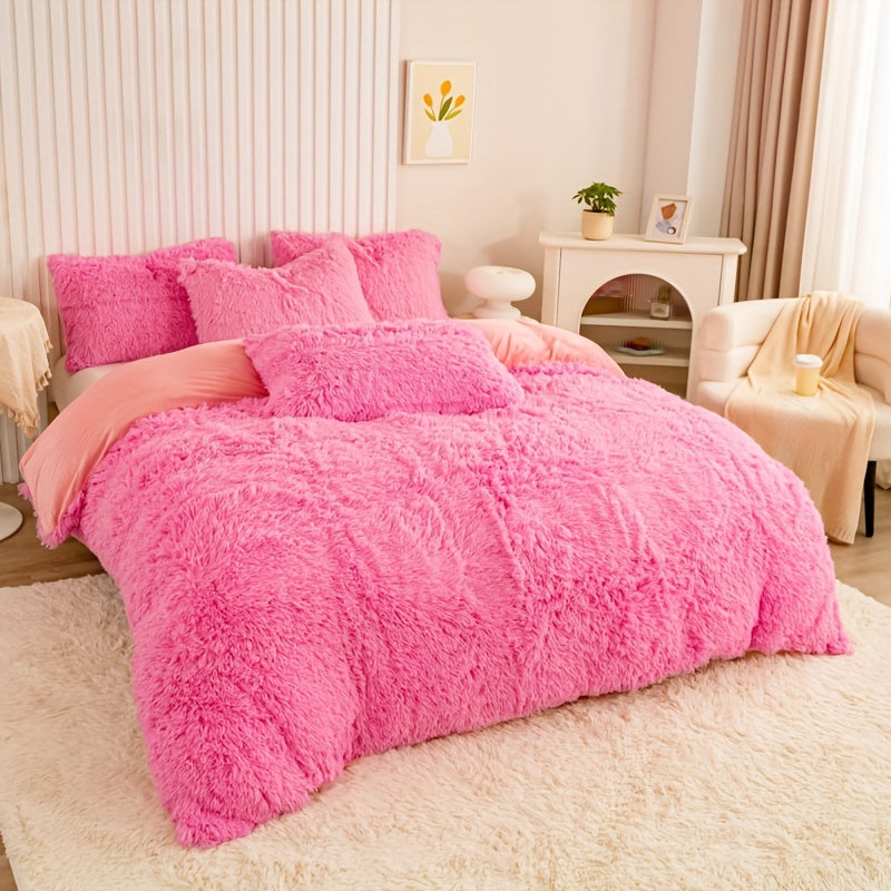 Luvikno | Ultra Soft Plush Duvet Cover Set with Zipper - Luksus & Komfort