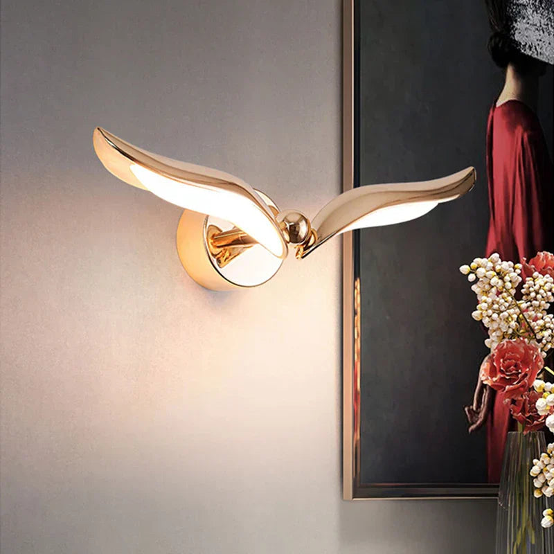 LuxeGlow – Koselig, varmt lys med distinkt måkedesign Luvikno