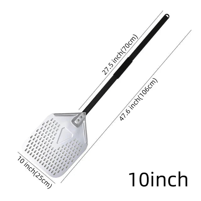 Big Pizza Perforert Spade Paddle Håndtak for Ovn Pizza Baking Verktøy | Luvikno