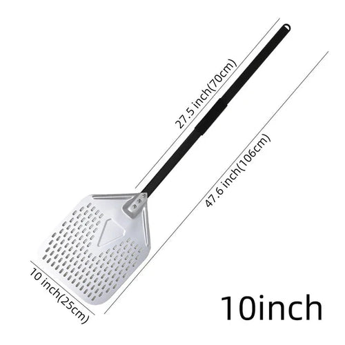 Big Pizza Perforert Spade Paddle Håndtak for Ovn Pizza Baking Verktøy | Luvikno